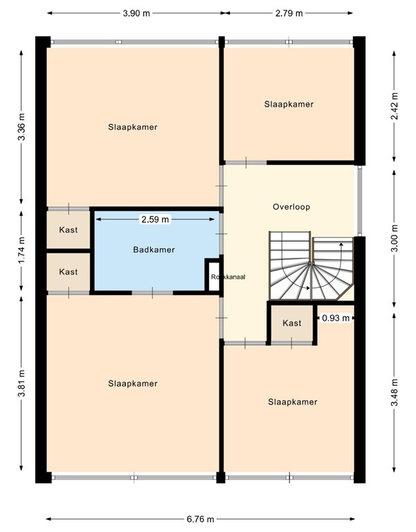 mediumsize floorplan